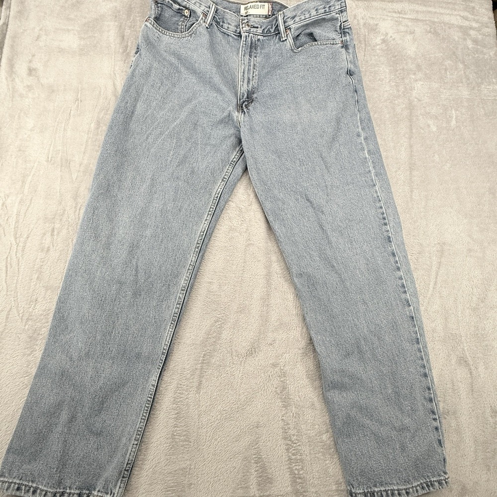 Levis 550 Relaxed Fit Jeans Mens 40x32(38x30) Blue Cotton Baggy Loose 00550-4891
